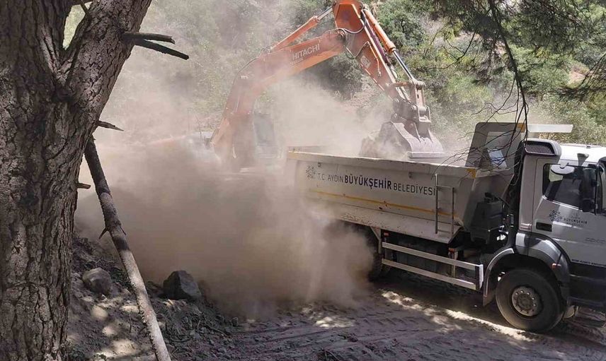 Buharkent’te atıcılık yarışması için hazırlıklar sürüyor
