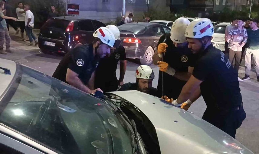 Şanlıurfa'da trafik kazasında polis memuru yaralandı
