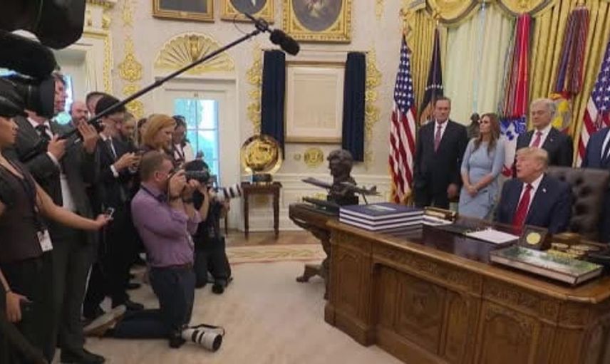 Trump'tan dikkat çeken açıklama: Çin'e karşı da casusluk yapıyoruz