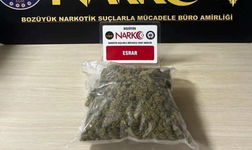 Bilecik'te uyuşturucu baskını: 2 kişi gözaltına alındı