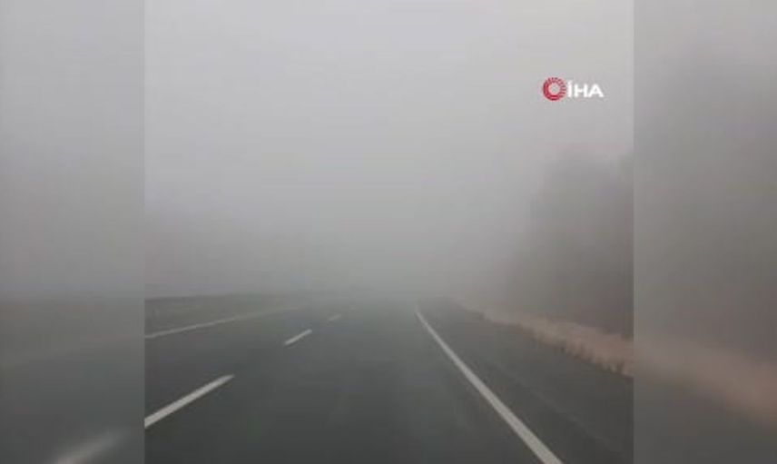 Kastamonu'da etkileyici sis manzaraları yaşandı