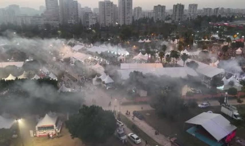 Adana lezzet festivalinde kebap kuyrukları uzadı, duman gökyüzünü sardı