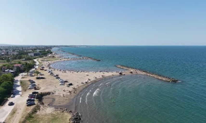 Samsun’un dalgakıranları yaz aylarında yerli ve yabancı tatilcilerin gözdesi