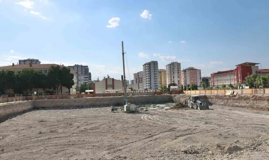 Kocasinan'da 7 bin 500 metrekarelik spor ve kültür kompleksi inşa ediliyor