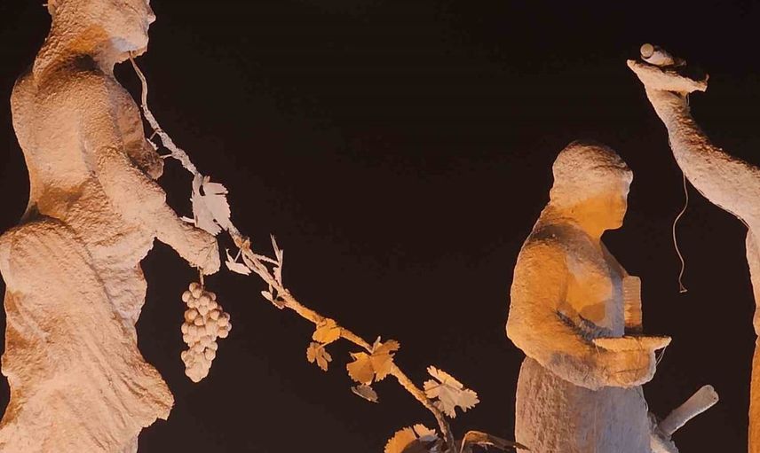 Elazığ'ın çaydaçıra kavşağında ay ve görsel şölen