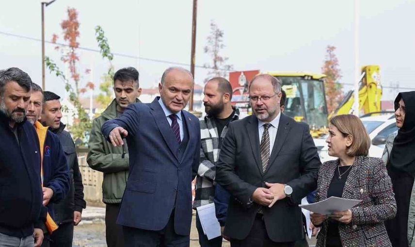 Düzce'de yeşil yol projesi ile parklar birleştiriliyor