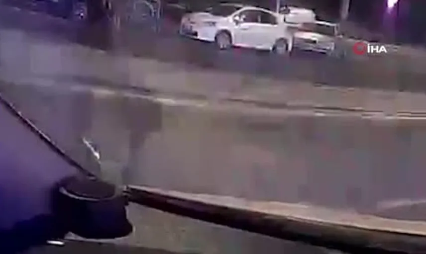Yarışmayı izlemek için yola çıkan ODTÜ öğrencisi Mert'in talihsiz kazası: Güvenlik kameralarında
