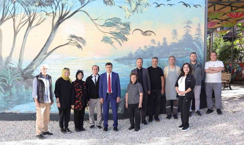 Kütahya'da sanat sokağına hazırlık: Başkan Kahveci'den inceleme ziyareti
