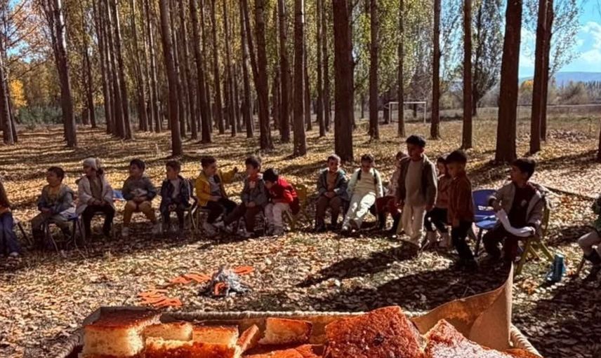 Aydıntepe'de miniklere doğa ile öğrenme fırsatı sunuldu