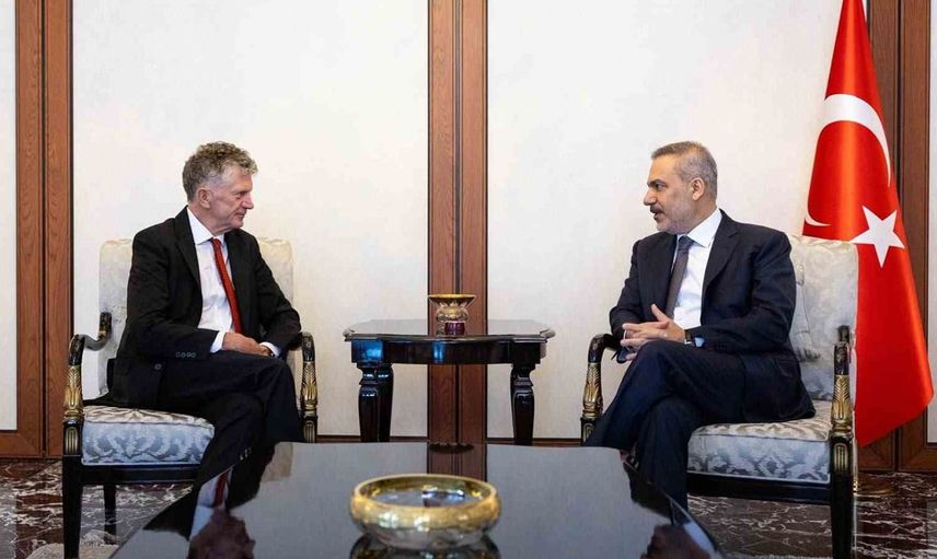Dışişleri bakanı fidan, Birleşik Krallık ulusal güvenlik danışmanı powell’ı kabul etti