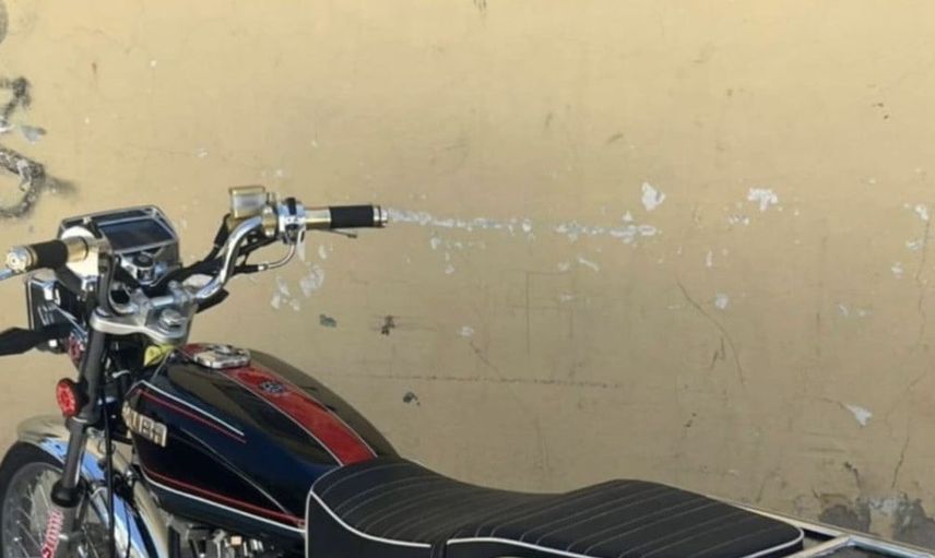 Adıyaman'da park halindeki motosiklet hırsızlığı: Olay yeri incelendi