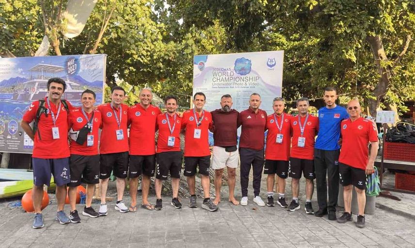 Eskişehir'den sualtı sporlarında dünya başarısı: Şampiyon çift Erkan ve Efe
