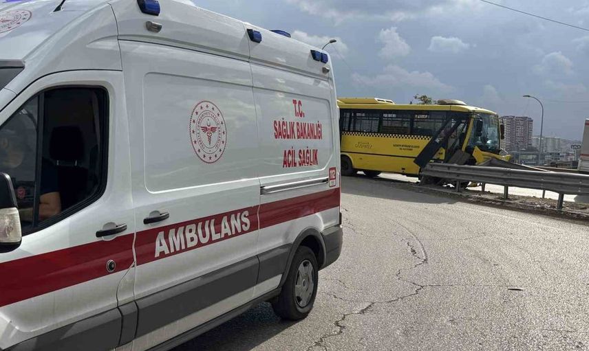 Gaziantep’te halk otobüsü kazası: 9 kişi yaralandı