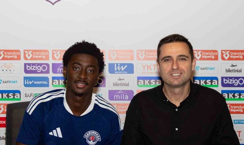 Kasımpaşa, Premier Lig'den genç yıldızı kadrosuna kattı