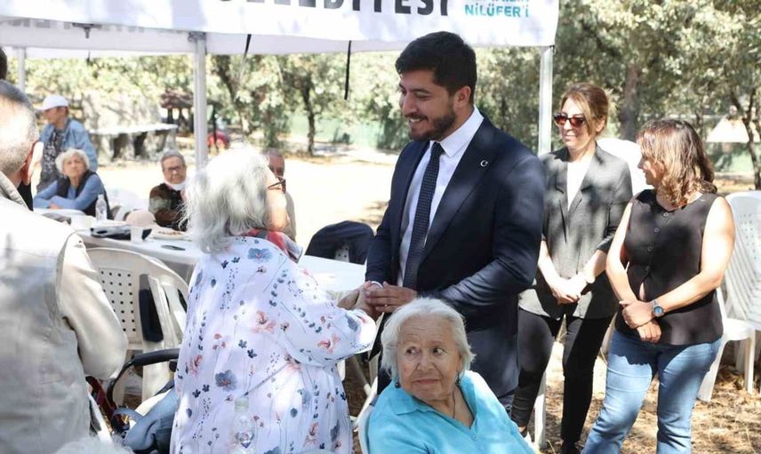 Nilüfer huzurevi sakinleri yaza veda pikniğinde buluştu