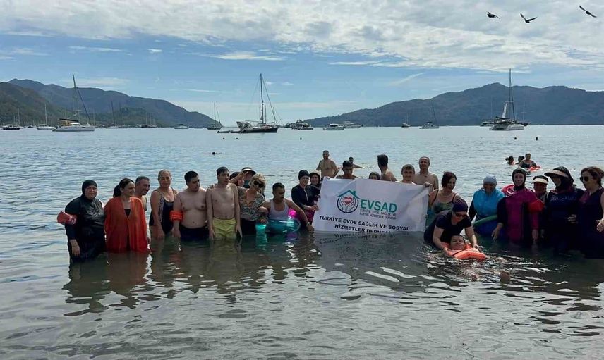 Marmaris'te engelli bireyler için unutulmaz bir deniz deneyimi