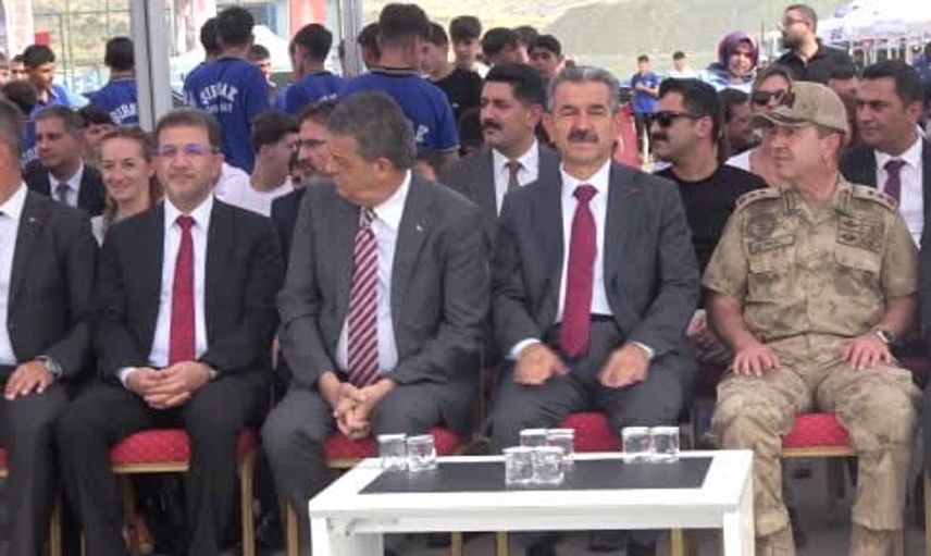 Uluslararası cudi cup tenis turnuvası şırnak'ta başladı