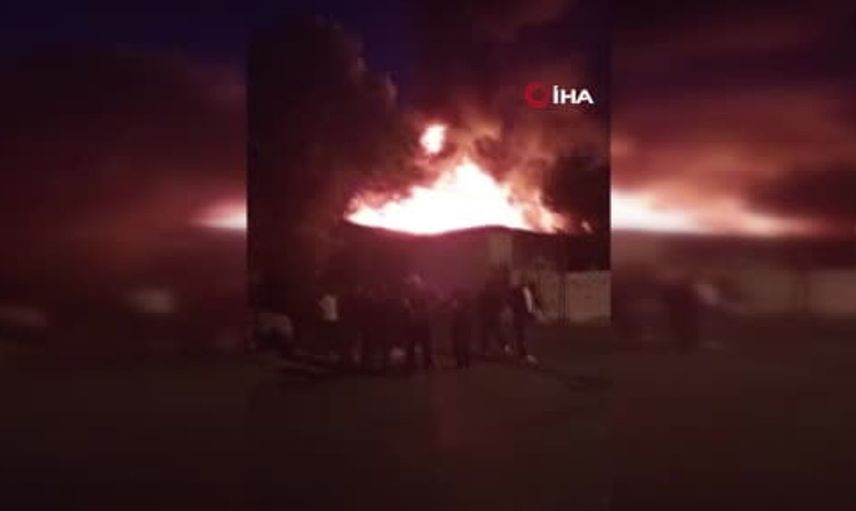 Ümraniye gecekondu yangını mahallede paniğe yol açtı