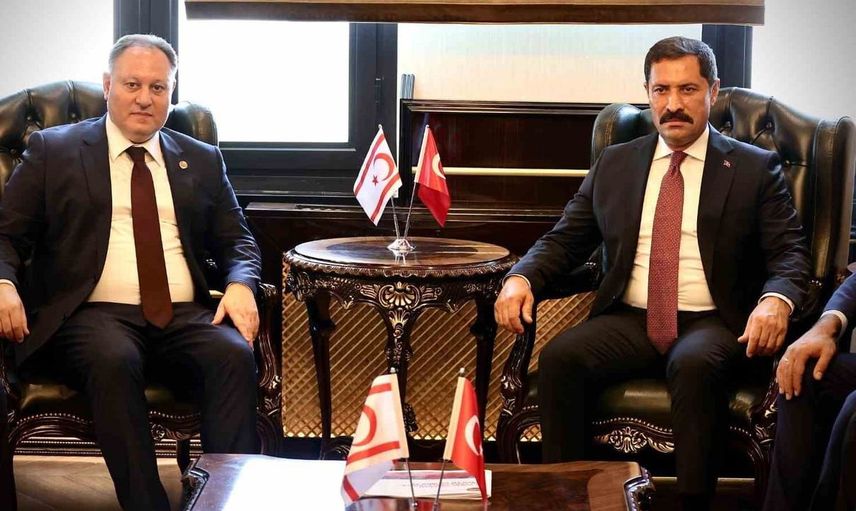Kıbrıs Türk halkının egemen eşitlik vurgusu: Ziya Öztürkler Hatay'da açıklamalarda bulundu