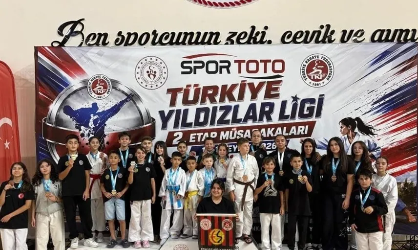Eskişehir'de karate rüzgarı: Türkiye Yıldızlar Ligi şampiyonası büyük başarıyla tamamlandı