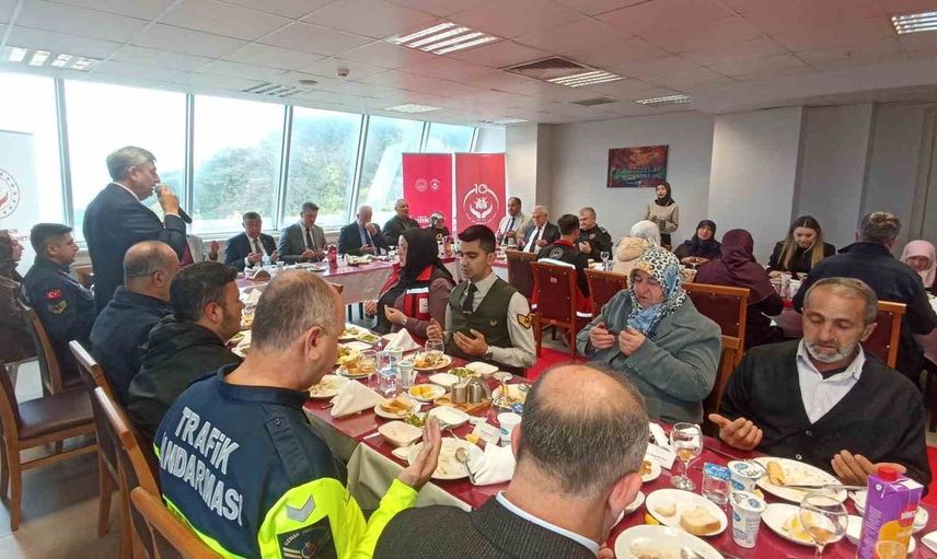 Havza'da şehit aileleri için anlam dolu bir vefa buluşması