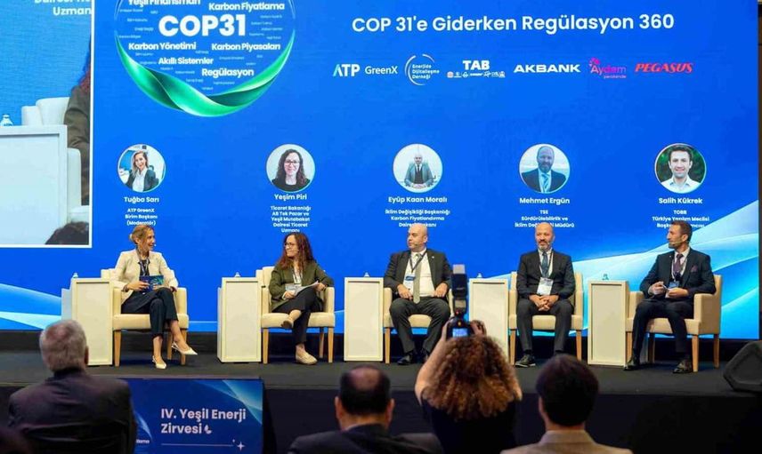 Yeşil enerji zirvesi, sektörlerin geleceğini şekillendiren önemli başlıkları masaya yatırdı