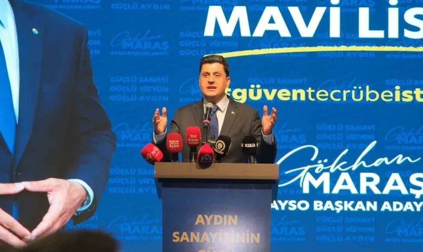 Gökhan Maraş Aydın sanayi odasında yeni projelerini tanıttı