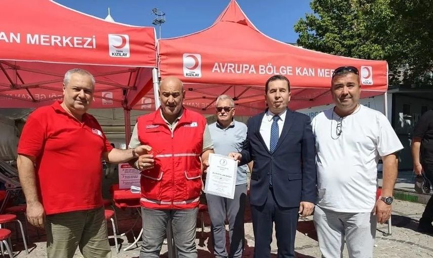Kırklareli’de kan bağışı kampanyasıyla dayanışma artıyor