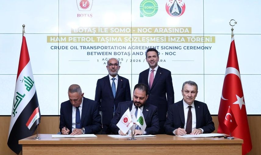 Türkiye ve Irak arasında yeni ham petrol taşıma anlaşması imzalandı