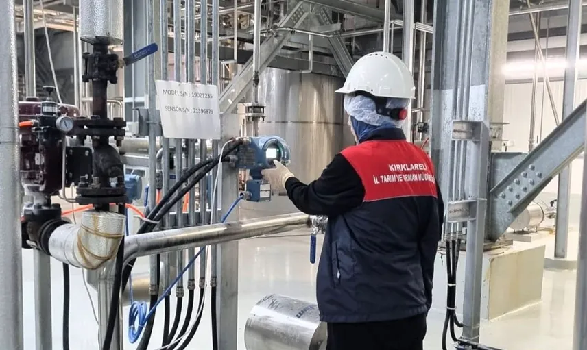 Lüleburgaz'daki nişasta bazlı şeker işletmesine denetim yapıldı