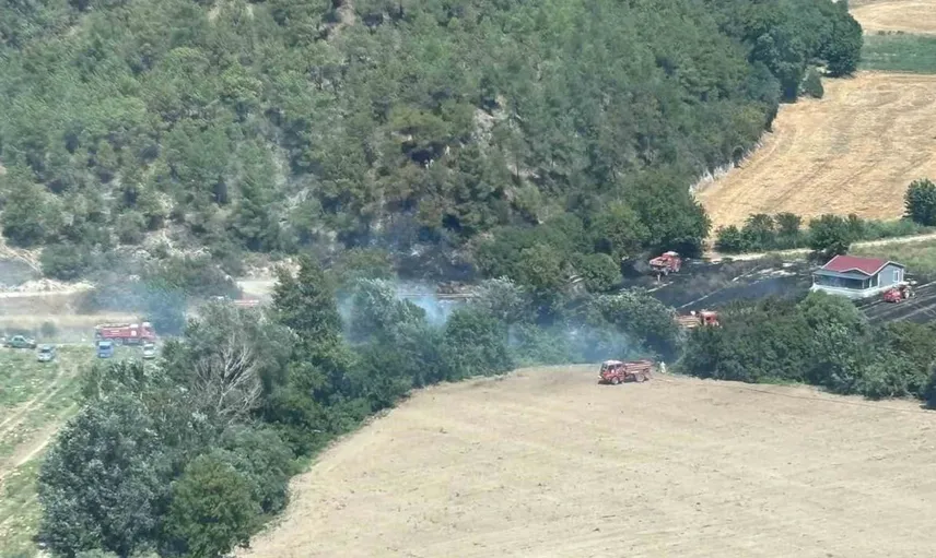 Bilecik'te ormanlık alanda çıkan yangın kontrol altına alındı