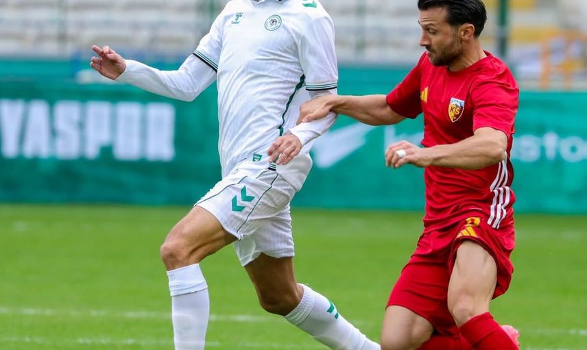 Konyaspor, Kayserispor'a hazırlık maçında mağlup oldu