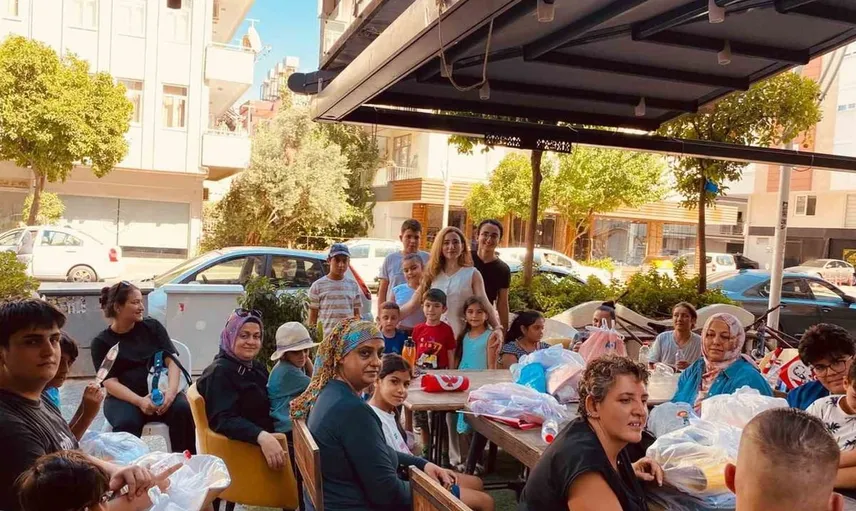 Kanseri yenen kadın, çocukları için örnek bir projeye imza attı