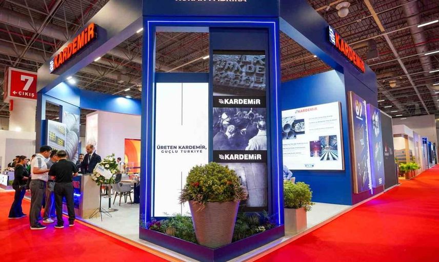 Kardemir, MetalExpo Fuarı'nda çelik üretim tarihini sergiledi