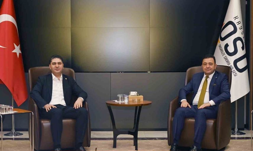 MHP genel başkan yardımcısı özdemir, kayseri osb’yi ziyaret etti