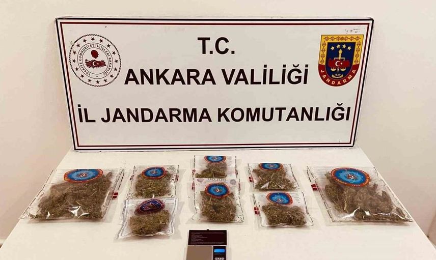 Ankara'da jandarmadan narkotik operasyonu: dört kişi gözaltında