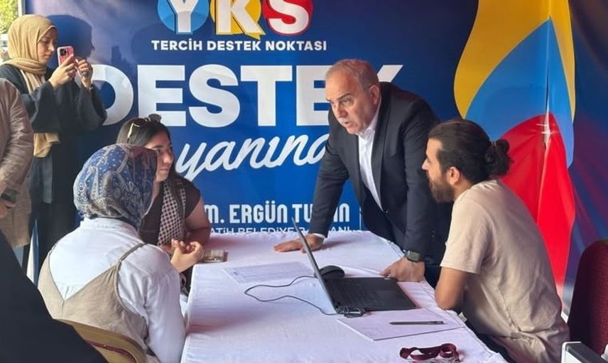 Fatih Belediyesi yks tercih destek noktaları hizmete başladı