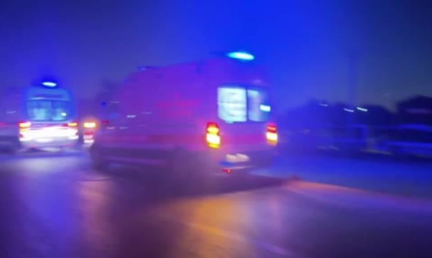 Eskişehir'de takla atan otomobilde 2 kişi yaralandı