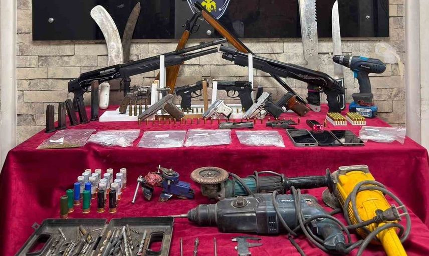 Gaziantep'te ruhsatsız silah operasyonu: iki kişi yakalandı