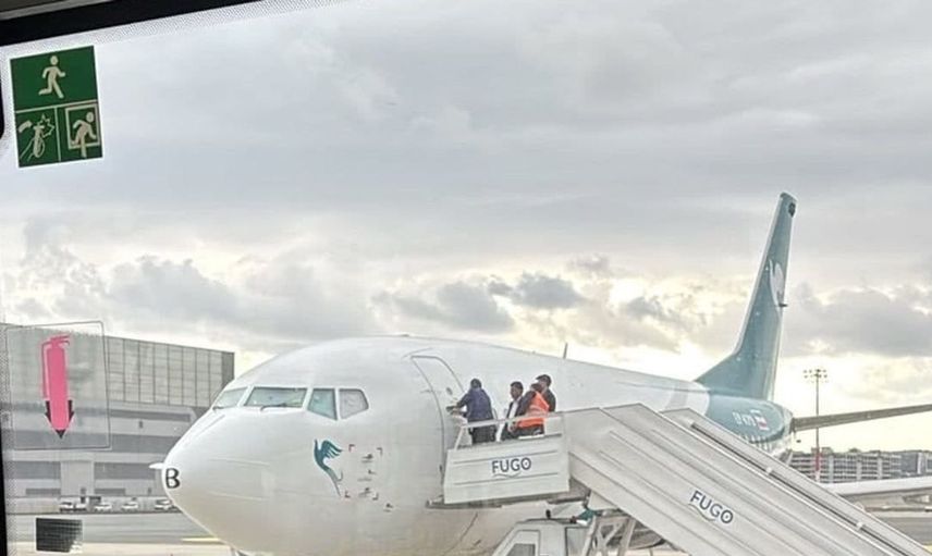 Borçları nedeniyle Caspian Airlines uçağı İstanbul Havalimanı’nda haczedildi