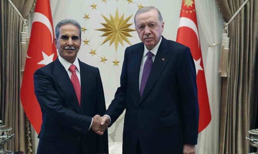 Cumhurbaşkanı Erdoğan, Irak Yüksek Yargı Konseyi Başkanı Zeydan'ı kabul etti