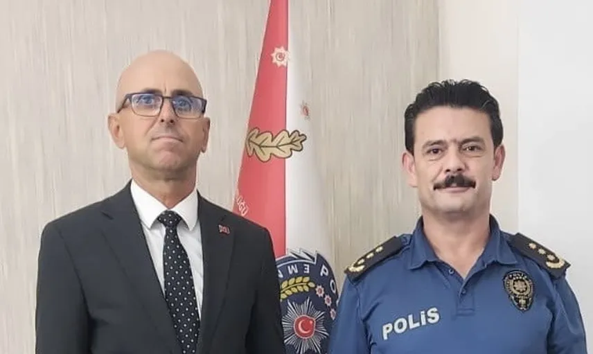 Tarsus'ta emniyet müdürlüğünde devri sabık