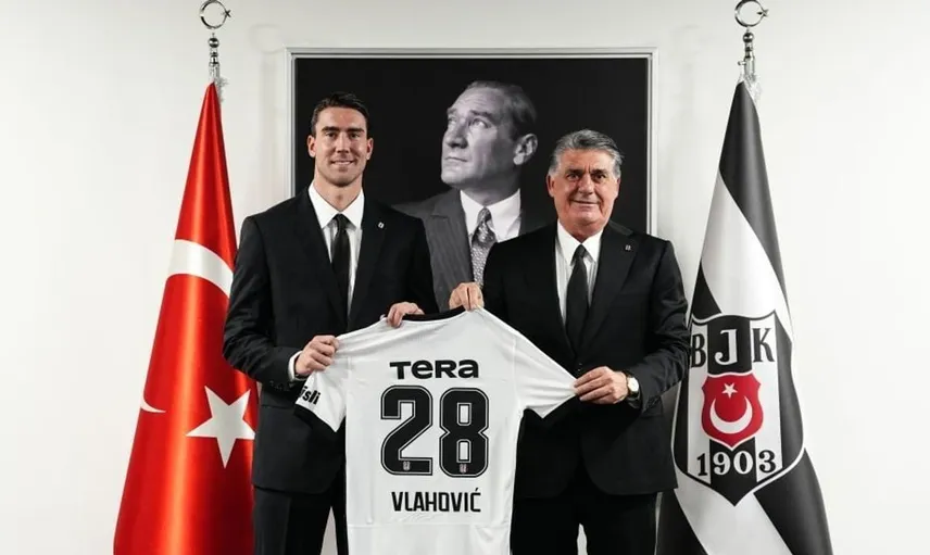 Beşiktaş, Dusan Vlahovic ile üç yıllık sözleşme imzaladı