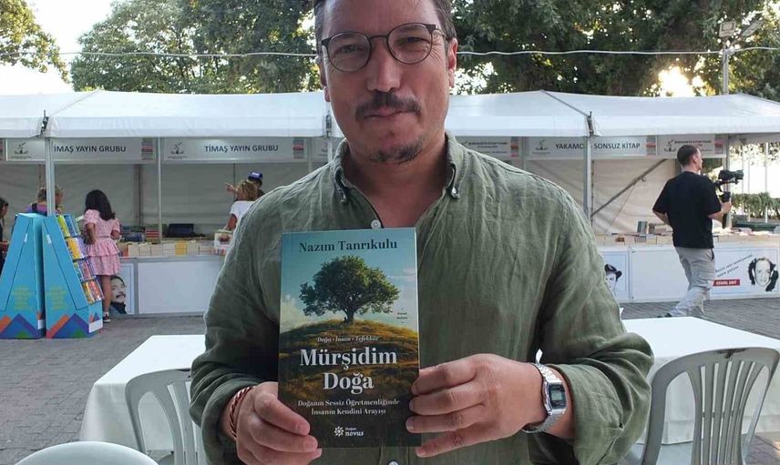 Burhaniyeli müdürün yeni kitabı 'Mürşidim Doğa' çıktı