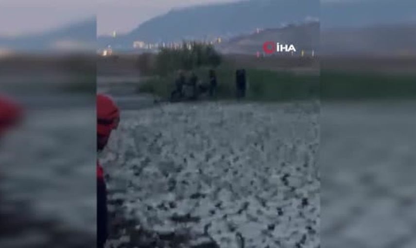 Kahramanmaraş'ta mahsur kalan vatandaş başarılı bir operasyonla kurtarıldı