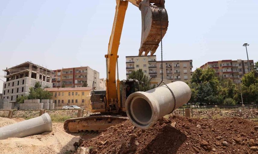 Kızıltepe'de atıksu hattı yenilendi: MARSU altyapıyı güçlendiriyor