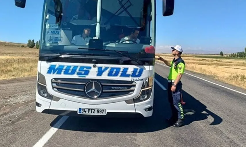 Muş'ta şehirlerarası otobüslerde güvenlik denetimleri artırıldı