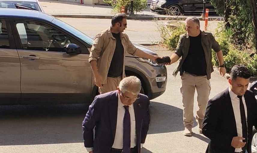 İdris Naim Şahin, ifade vermek için Ankara Adliyesi'nde