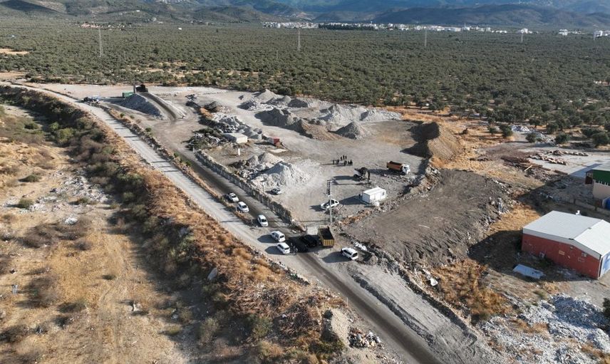 Edremit Belediyesi yeni şantiyesini şehir dışına taşıyor