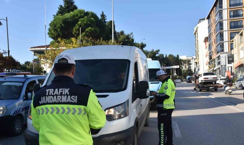 Sinop'ta yolcu taşımacılığı denetlendi: 7 araca idari işlem uygulandı